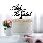 Personalised Names Cake Topper