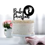 Personalised Baby Face Cake Topper