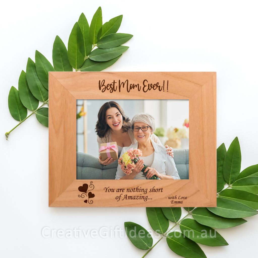 Personalised Best Mum Photo Frame Creative Gift Ideas