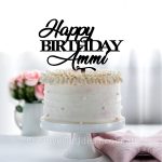 Birthday Cake Toppers