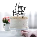 Happy Birthday Cake Topper