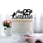 Personalised Name with Cat Cake Topper