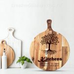 Personalised Chopping Board - Family Tree