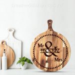 Personalised Chopping Board - Mr & Mrs